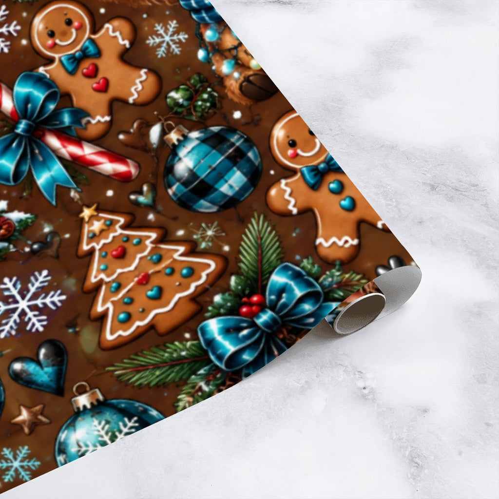 3Pack Gift Wrapping Paper Sheets cows and hot choclate wallpaper
