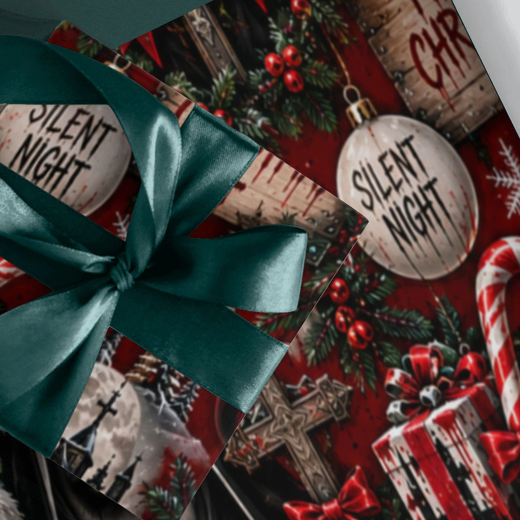 3Pack Gift Wrapping Paper Sheets the nun christmas